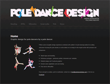 Tablet Screenshot of poledancedesign.com